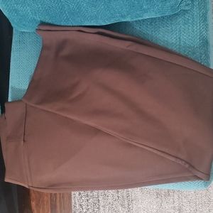 NY & Co Brown Pull-on Pants